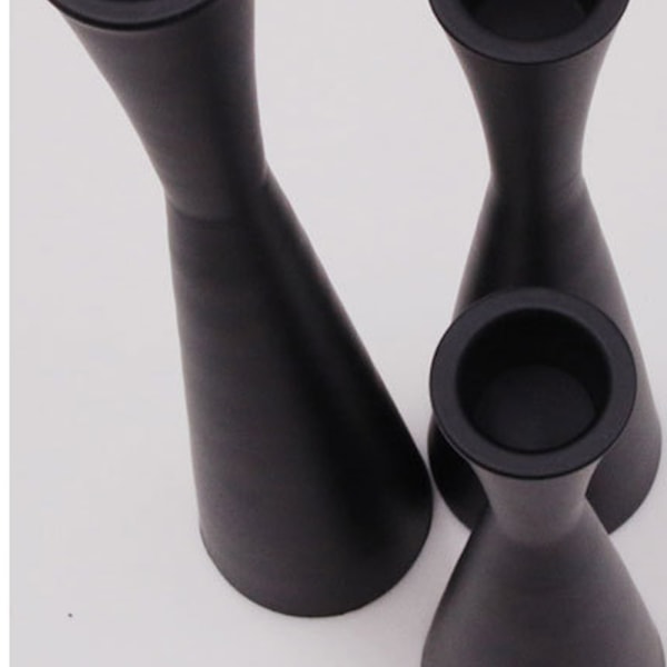 3 Sets Metal Taper Candle Holders,Candle Stand for Wedding