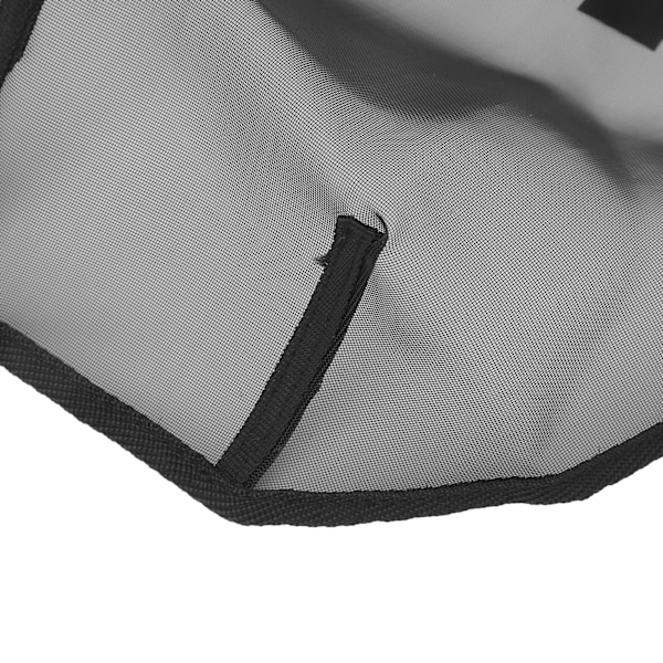 Skyddande flugmask för häst, fint nätmaterial andas nätskydd förhindrar dammstörning för en stressfri ridtur, bekväm och användarvänlig (L)