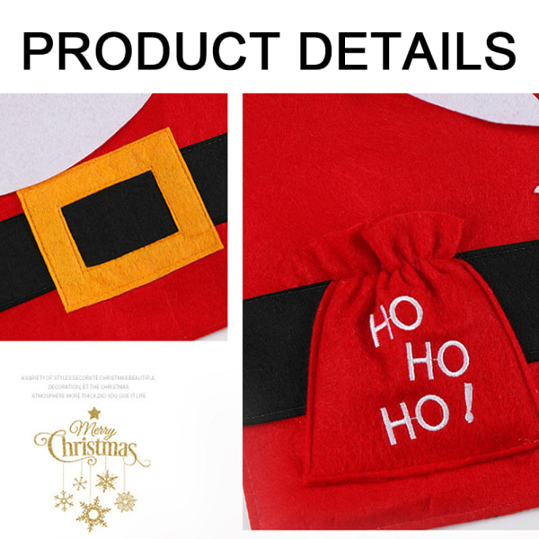 2 PCS Set Dish Bowl Food Placemat Mat Christmas Party