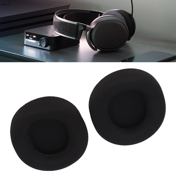 Ersättningsöronkuddar, Memory Foam för personlig passform & bekväm upplevelse, Andningsbara nät för SteelSeries Arctis Series Gaming Headsets