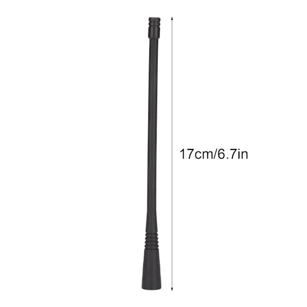 Walkie Talkie-tillbehör, Spiralformad Robust Antenn Säkerställer Sömlös Signalöverföring, Skyddshölje Utan Lock Ger Oöverträffad Flexibilitet Och Skydd