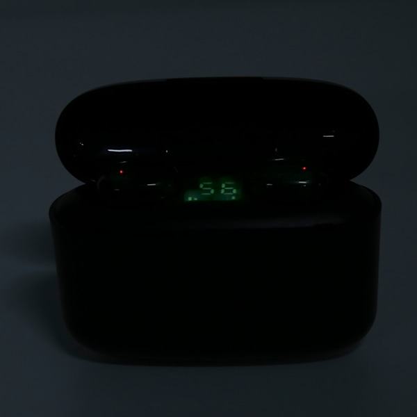 G5S Trådlöst Bluetooth Headset 5.0 Stereo Binaural Talk LED-display med Laddningsfack
