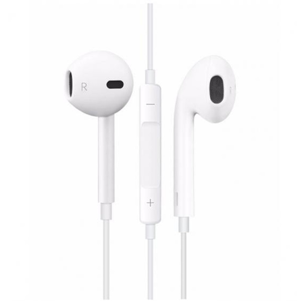 Hörlurar för iPhone med Kontroll (Vit)