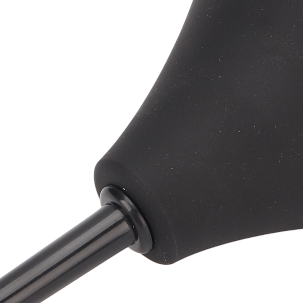Hygienverktyg för postpartum och menstruation, ergonomiskt formad silikonbehållare erbjuder skonsam rengöring i elegant svart design, 224 ml