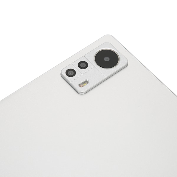 10-tums surfplatta för Android 11 6G 256G 5G WIFI Octa Core-processor Fram 1600W Bak 3200W 4G Samtalssurfplatta EU-kontakt 100–240V Silver EU-kontakt