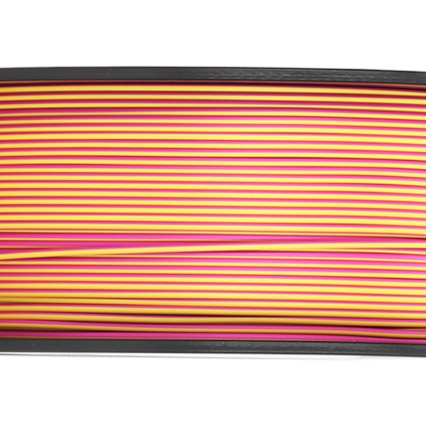 3D-utskriftsförbrukning 1,75 mm Filament 3 Färger Guld Purpurröd Svart 3D-skrivarfilament