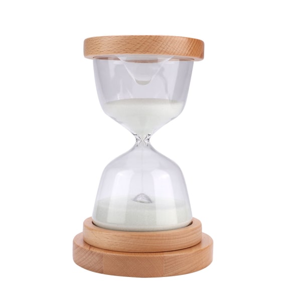 2 i 1  Nyhet 15Minuters Timglas Sand Timer LED Nattlampa