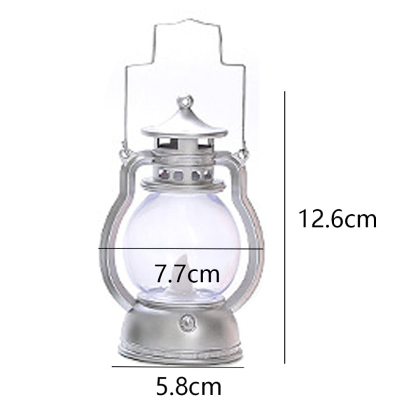 Mini Lanterns 2-Pcs LED Small Lanterns Indoor Lanterns