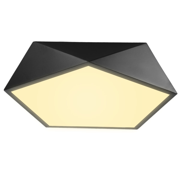 Modern akryl supertunn LED-taklampa för vardagsrum