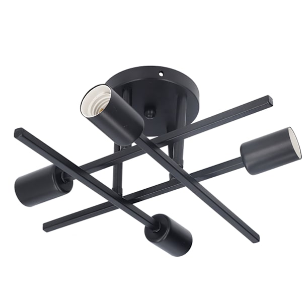 Modern taklampa 4 lampor semi flush mount pendel