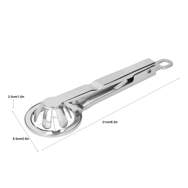 Rostfritt stål hexagonal äggdelare skärare delning