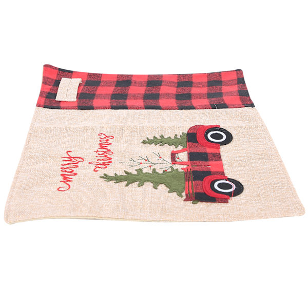Cartoon Placemat Linnedukning Mat Jul Dekorationer