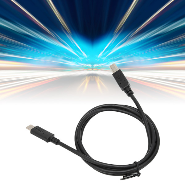 USB C Konverterkabel Adapter Sladd 3.1 3.0 Hane till B BM 2.0 480Mbps för Skrivare Skanner