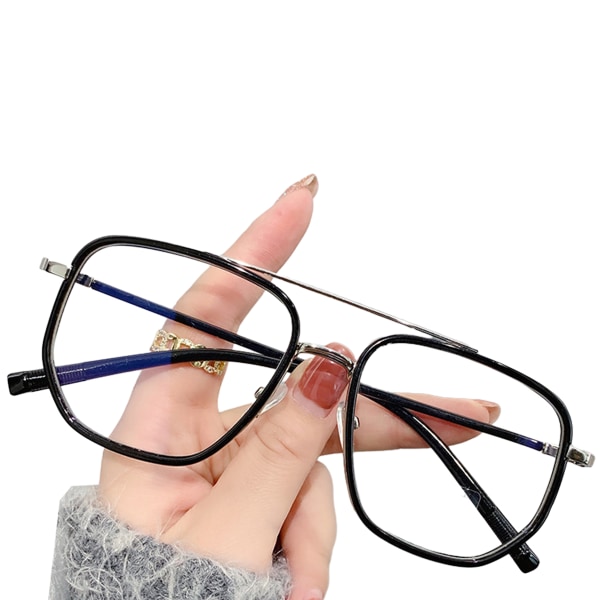 Dubbelstråle blåljusglasögon UV-blockerande datorglasögon