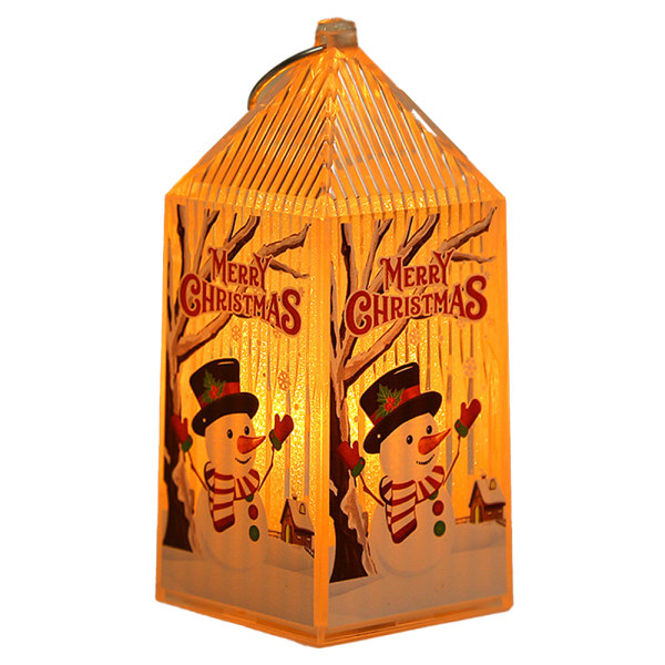 Christmas LED Lantern Light, Small Portable Flameless Lantern