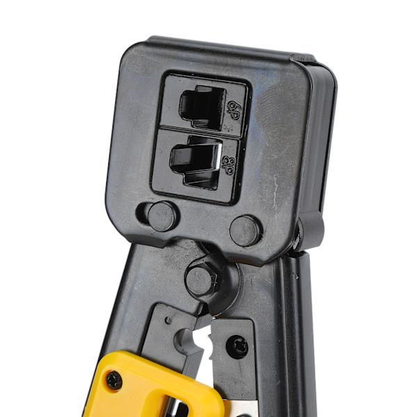 Nätverkskabeltång Ratchet Ethernet Trådavskärare Kristallhuvudpressverktyg 2KT‑3764A