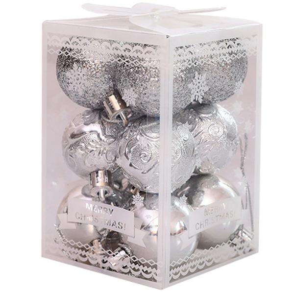 Christmas Tree Ornament Balls-Decorated Xmas Ball
