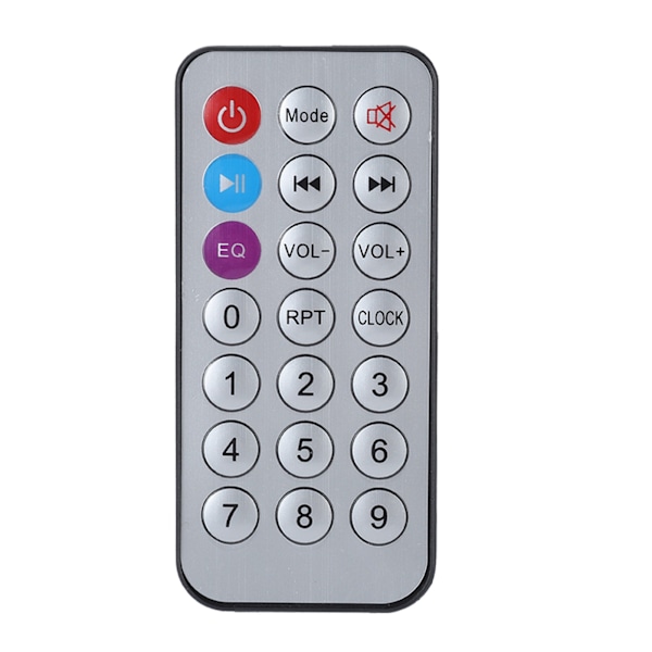 02EBT-DX Bil Fordons Handsfree Samtalsdekoderkort Bluetooth Fjärrkontroll (Silver)