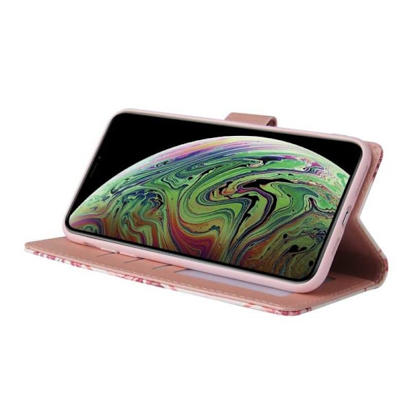 iPhone XS Max Trendigt Plånboksfodral Sparkle 4-FACK Rosa