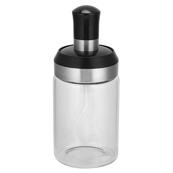 Kryddflaska Transparent Glas Salt Socker Kryddbehållare