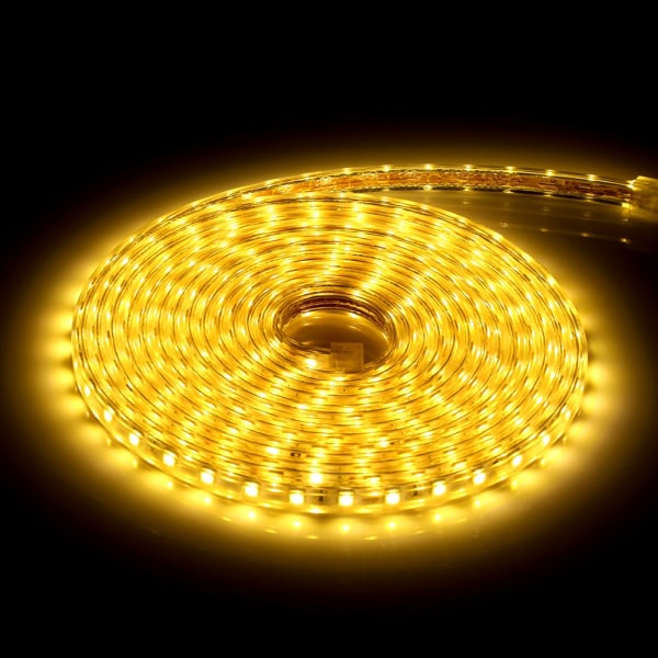 Vattentät SMD 5050 LED-remsa 220V 60 lysdioder/m Flexibel tejp