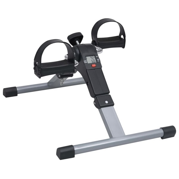 vidaXL Pedalmaskin för ben och armar med LCD-display Svart
