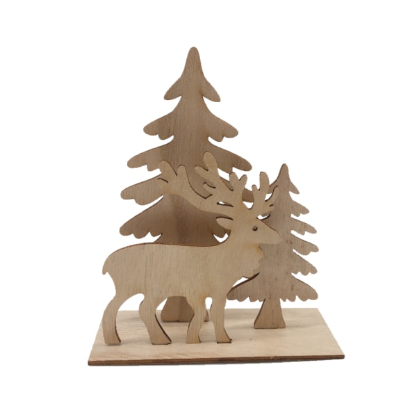 Quality wooden craft Christmas decorations