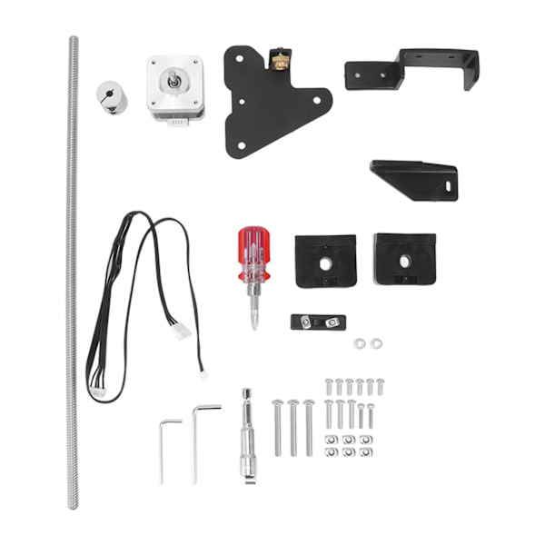 Dubbla Z-axlar Kit Skruv Uppgraderingsset för Ender 3 3S 3D-skrivardelar Kraftverktyg Tillbehör