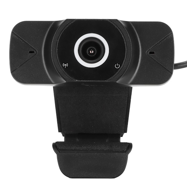 Datorkamera 1080P PC Webbkamera med Brusreducerande Mikrofon för Webbkonferenser Livesändningar