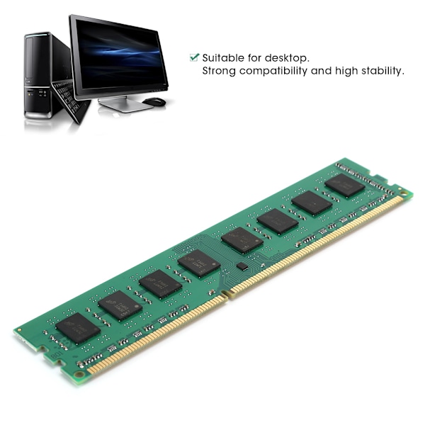 Minnesmodul Skrivbord Fullt Kompatibel Elektronisk Komponent 4GB DDR3 1600MHZ 1.5V