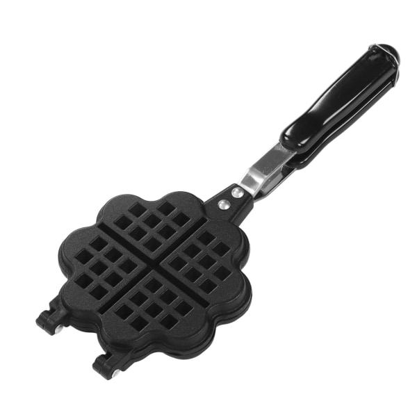 Dubbelsidig våffla Pan Flower Heart Form Non Stick Waffle