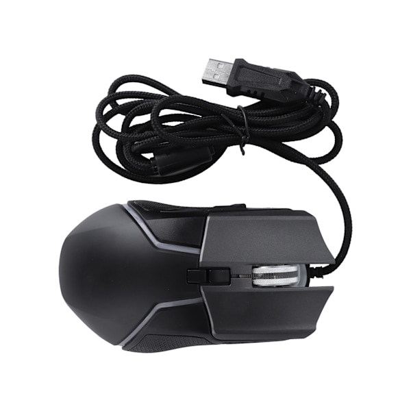 Gamingmus Justerbar DPI Mekanisk Ergonomisk RGB-belysning Trådbundna Möss för Gamer Desktop Laptop