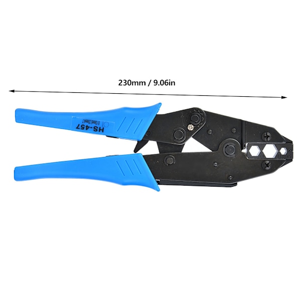 HS-457 Ratschsplintång BNC/TNC Koaxialkabel Crimpverktyg 11,8.2,5.4mm RG6 RG58