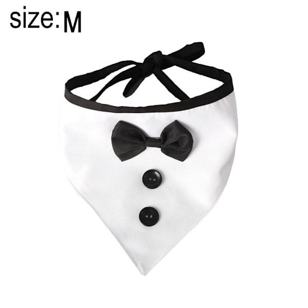 Dog Bandana Pet Triangle Bibs Scarfs Adjustable Collar