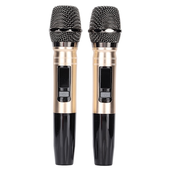 K8 Trådlöst Karaoke Mixer System Set Bluetooth Mikrofon Box Hemmikrofon Media Maskin för Hemmet 100‑240VUS Kontakt Röd
