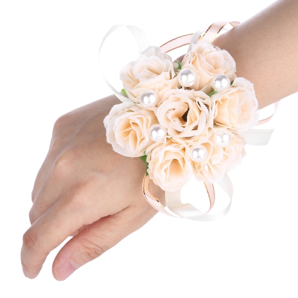2st vacker hand blomma brudtärna handled corsage bröllop