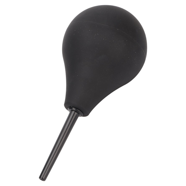 Hygienverktyg för postpartum och menstruation, ergonomiskt formad silikonbehållare erbjuder skonsam rengöring i elegant svart design, 224 ml