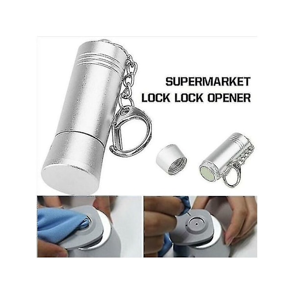 Klädmagnet Tag Remover Magnetisk Säkerhetstag Detacher Lockpick Anti-stöld Detacher