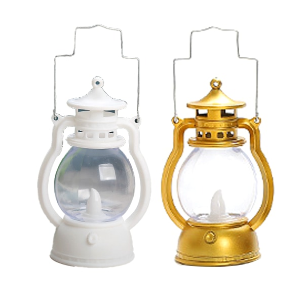 Mini Lanterns 2-Pcs LED Small Lanterns Indoor Lanterns