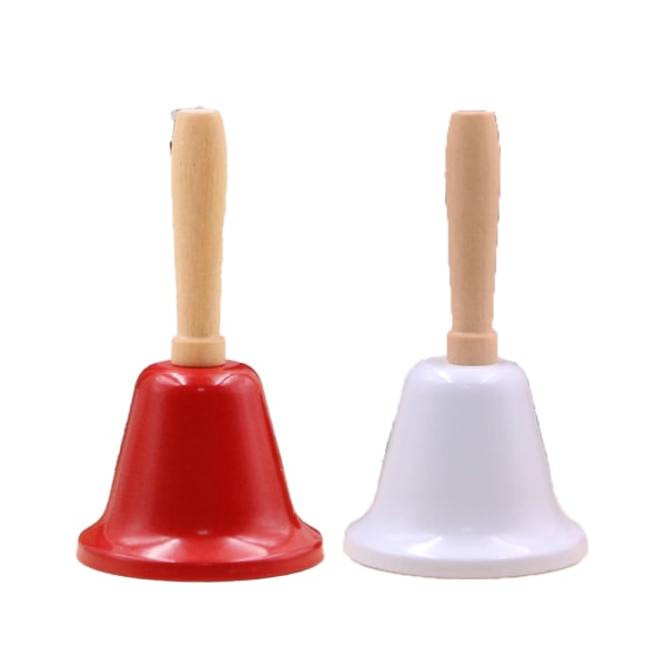 2Pieces Metal Hand Bells,Christmas Hand Bell,Musical Bell,for