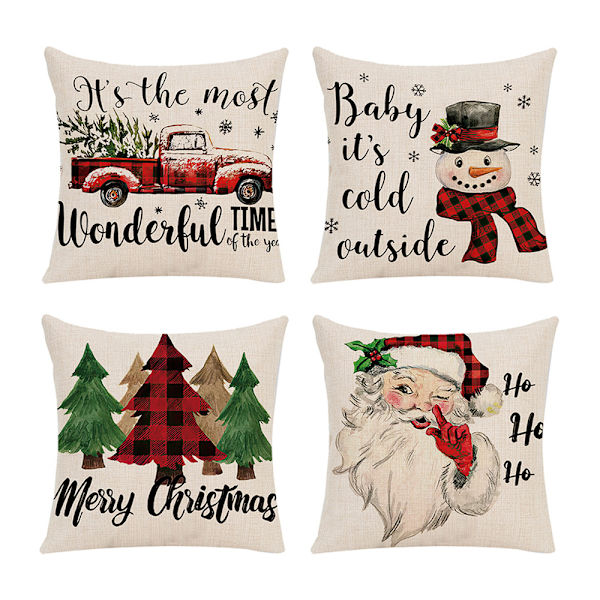 Christmas pillow cases, home decoration items