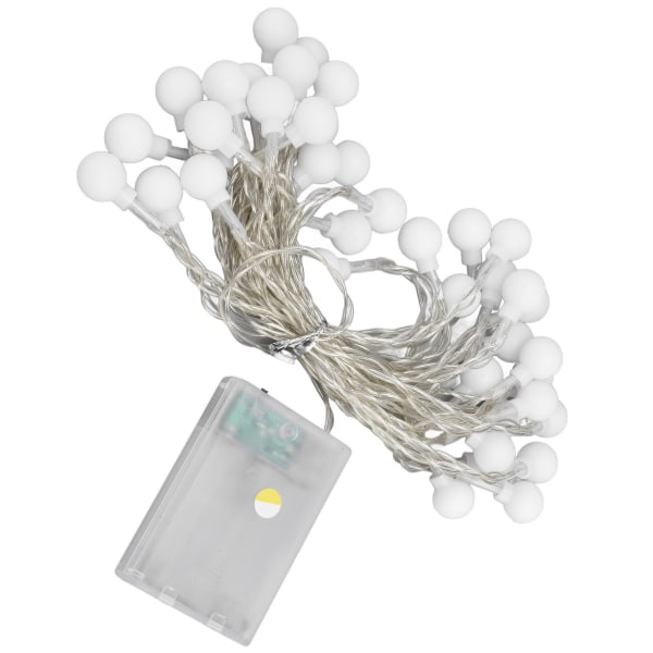 6M 40LED Globe String Light 2 Mode Vattentät Bröllop