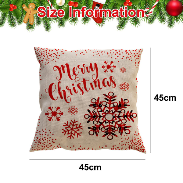 2023 New Christmas pillow case for family pillow case for New