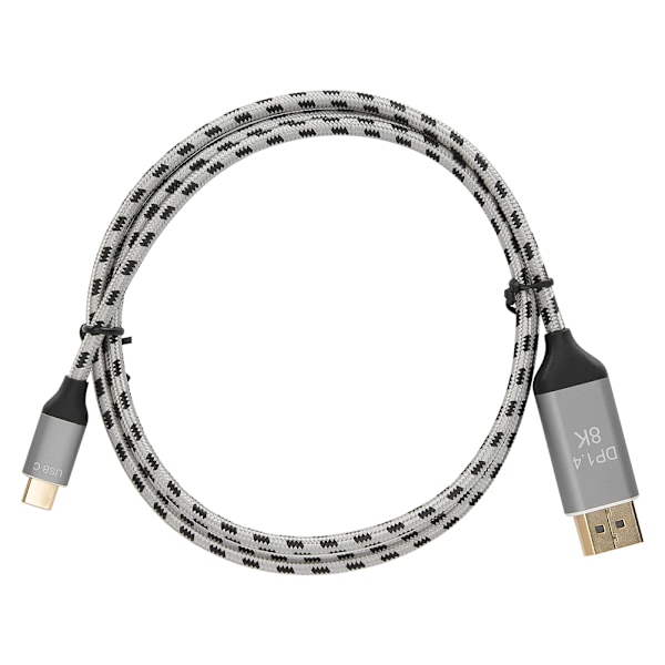T0404‑1 Högupplöst Videokabel Typ C till DP 8K 1.4 Adapterkabel 1m