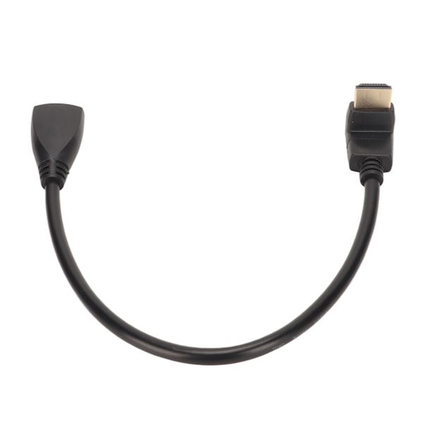 HD Multimedia Interface Förlängningskabel 90 Graders Vinkel TYP A Hane till TYP A Hona 1TF 3D 4K HDTV Splitter Switch