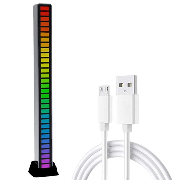 RGB Sound Reactive LED Light Bar LED Färgglad ljudkontroll