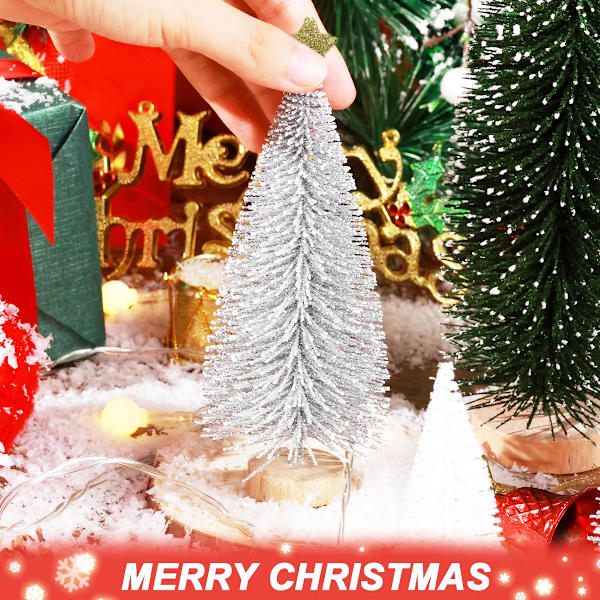 Mini Artificial Christmas Trees Decorations Star Christmas
