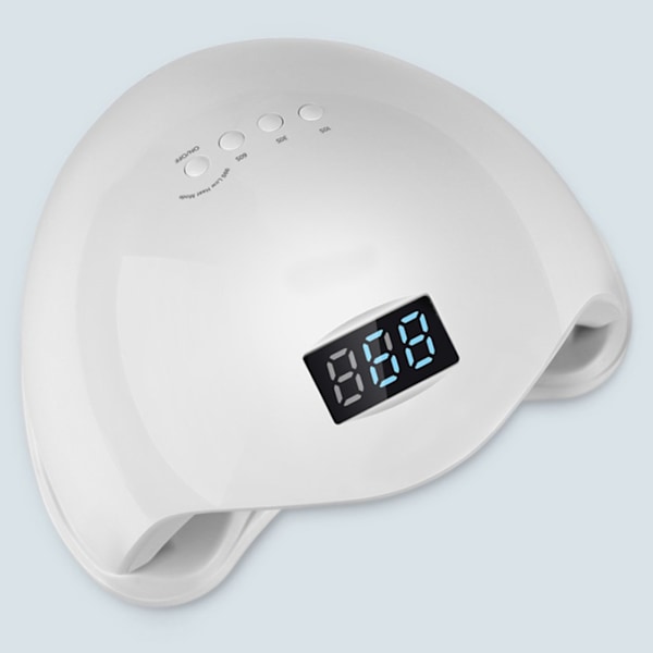 Nagellampa Snabbtorkande 4 Timers UV LED Nagellackstork för Händer Fötter EU-kontakt 220V 48W