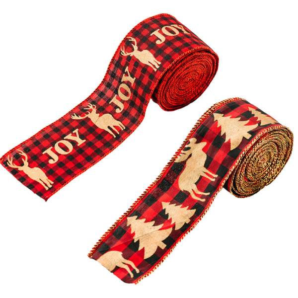 Ribbon Wrapping Ribbon Christmas Decoration for Home Gift