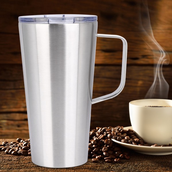 16oz rostfritt stål kaffemugg Vatten Mjölk Te kopp öl